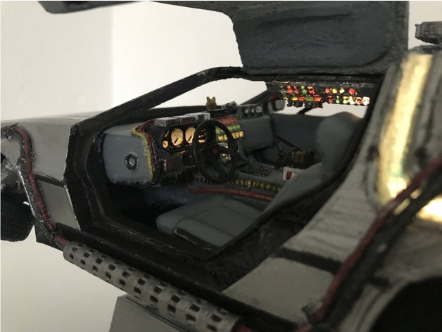 DeLorean Stand w- Lights