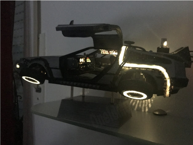DeLorean Stand w- Lights