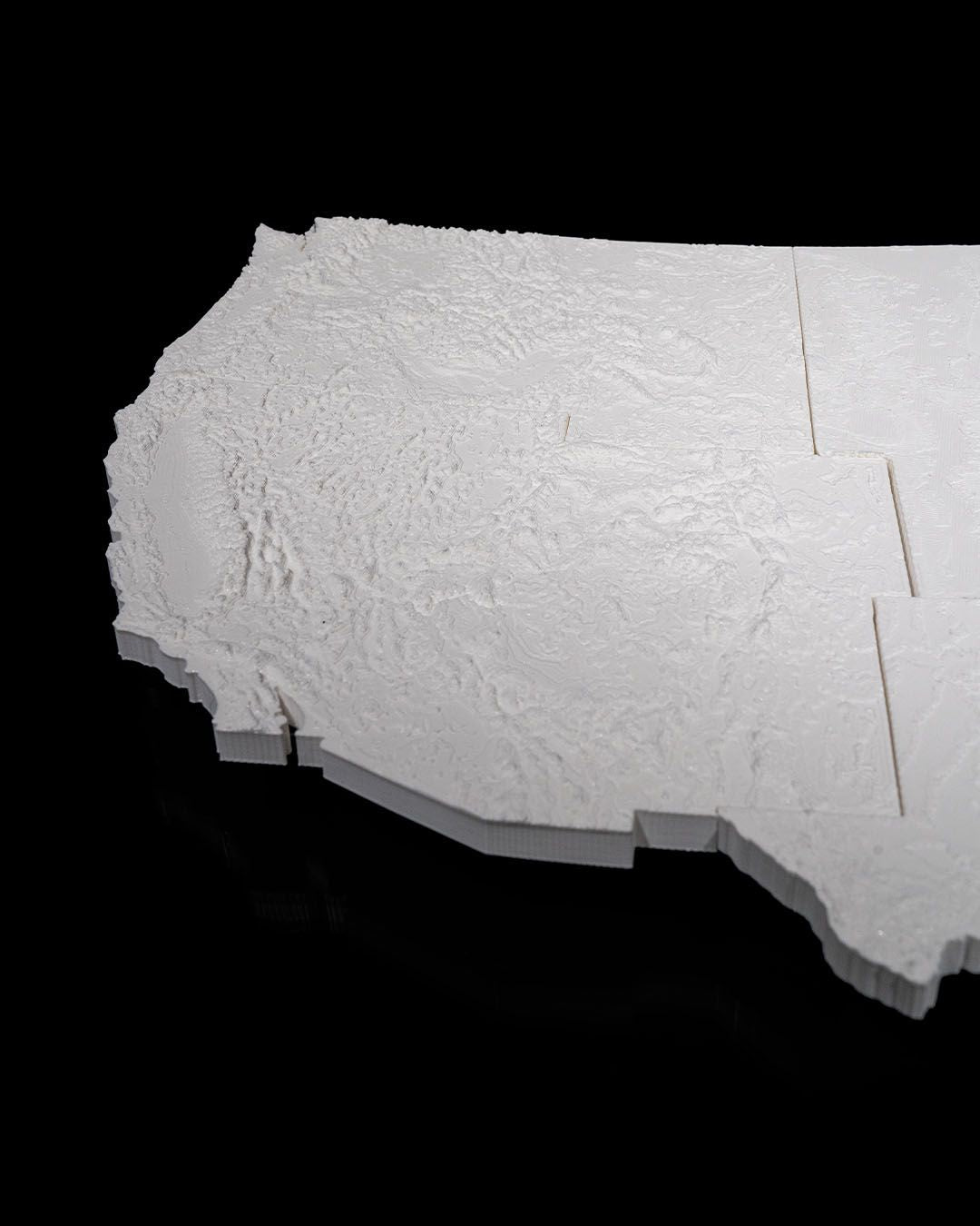 American map wall light