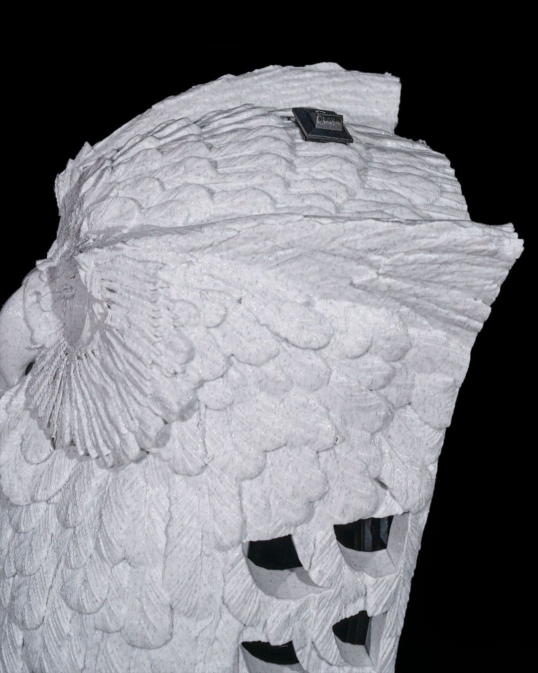 Day owl wall light