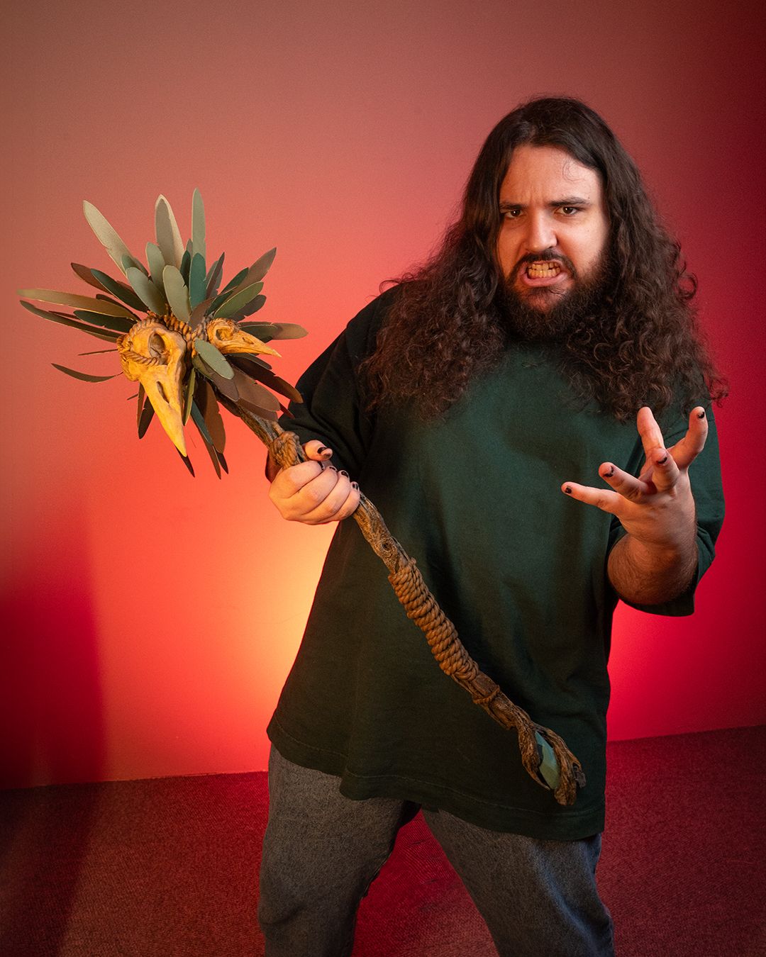 STL Druid_s_Quarterstaff