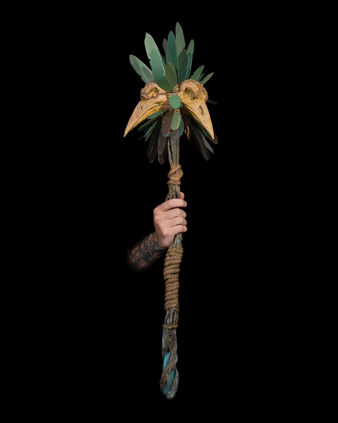 STL Druid_s_Quarterstaff