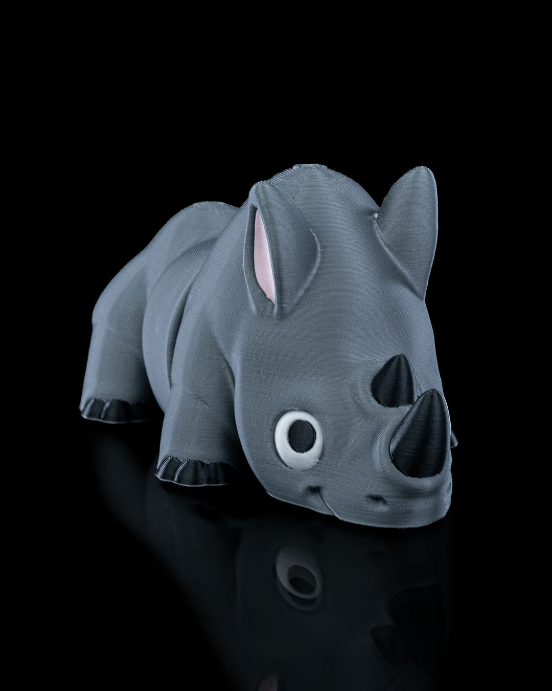STL Playful Rhino