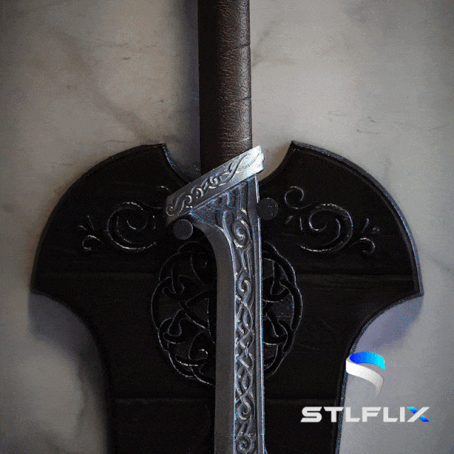 STL Elven_Sword_