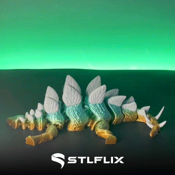 STL Stegosaurus